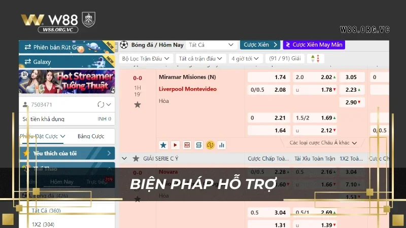 Chơi Có Trách Nhiệm W88: Đảm Bảo Trải Nghiệm Tuyệt Vời Nhất 4 W88 luôn hỗ trợ người chơi thực hiện chơi có trách nhiệm
