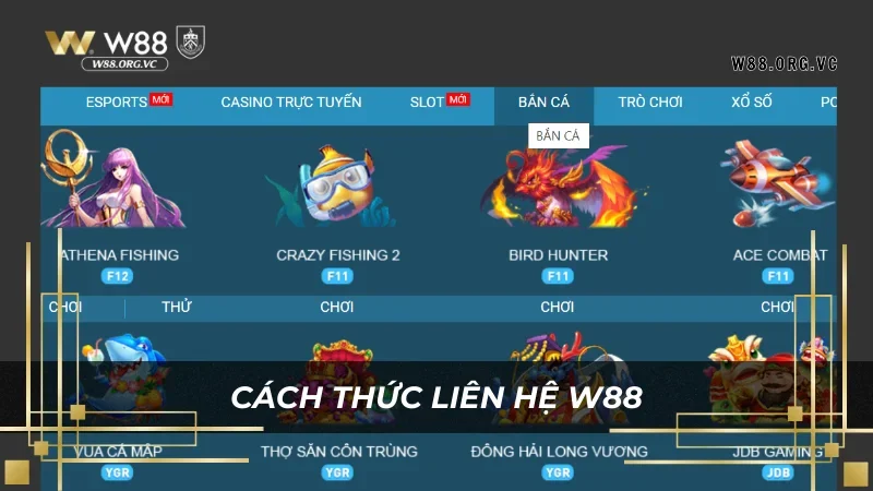 Liên Hệ W88 - Nhanh Chóng, Dễ Dàng Và Tiện Lợi Số 1 VN 1 Những cách liên hệ W88 được người chơi tin dùng nhất