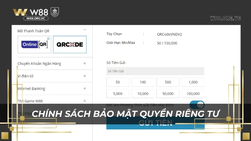 Chính Sách Bảo Mật W88: An Toàn Thông Tin Người Chơi 4 Quyền riêng tư của người dùng luôn được W88 bảo vệ