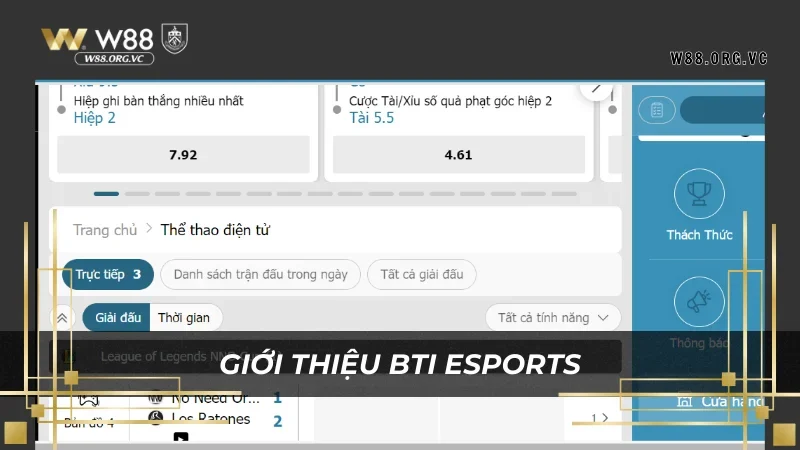 Cá Cược Game BTi ESPORTS – Cơ Hội Săn Thưởng Gấp 10 Lần 1 Tìm hiểu về hướng phát triển của BTi ESPORTS