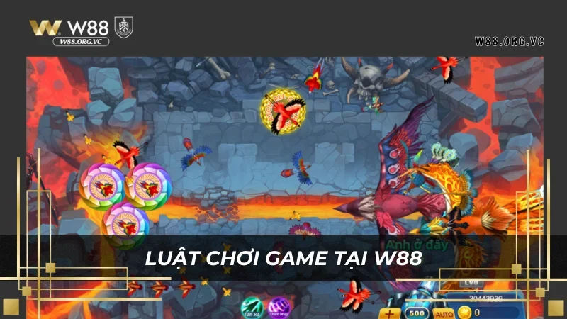 BIRD HUNTER W88 - Mở Ra Cánh Của Đổi Đời Nhờ Bắn Cá 2 Luật bắn cá BIRD HUNTER tương đối đơn giản