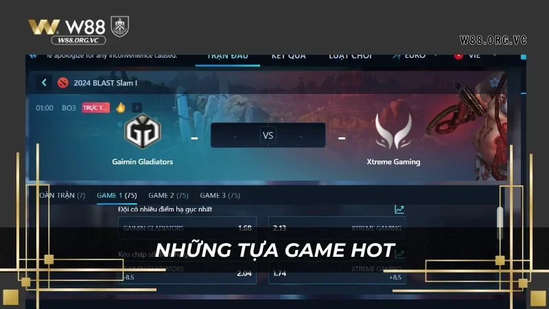 TF GAMING ESPORTS W88 – Cá cược thể thao điện tử 2 Gia tài game của nhà cung cấp này rất đồ sộ