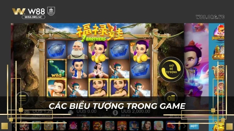 Game 7 Brothers W88 – Đến Gần Với Cơ Hội Làm Giàu 2 Mỗi biểu tượng trong 7 brothers sẽ có công dụng riêng