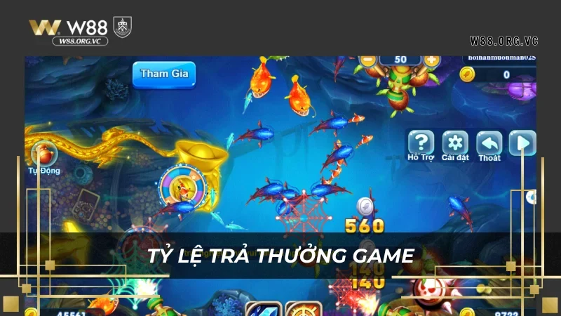 Trải Nghiệm Bắn Cá Siêu Thị W88 – Làm Giàu Không Khó 1 Bộ môn này tại W88 có mức trả thưởng cao và dễ ăn tiền