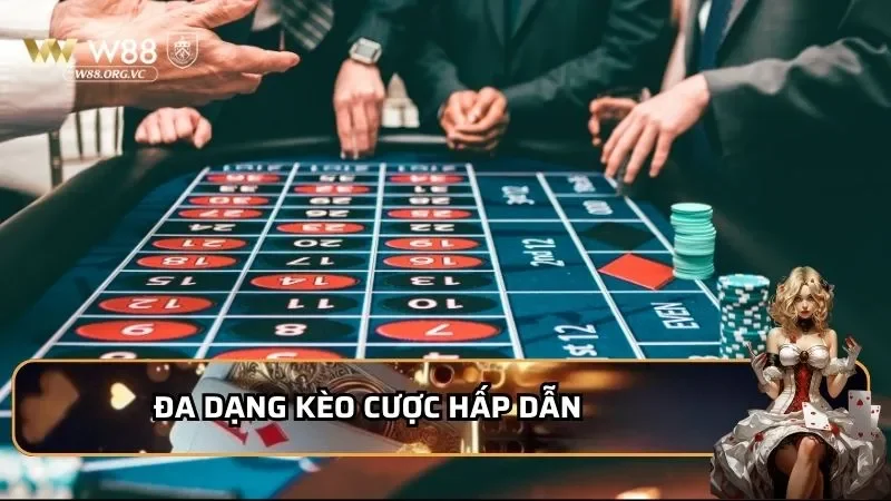 Holo Roulette W88 - Tụ Điểm Cho Các Dân Chơi Thứ Thiệt 3 Đa dạng kèo cược hấp dẫn